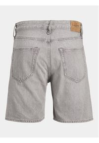 Jack & Jones - Jack&Jones Szorty jeansowe Jjichris 12253755 Szary Relaxed Fit. Kolor: szary. Materiał: bawełna
