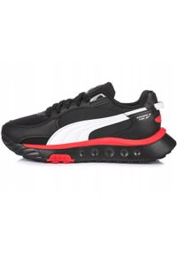 Buty sportowe męskie Puma Wild Rider Route sneakersy. Kolor: wielokolorowy, czarny, czerwony