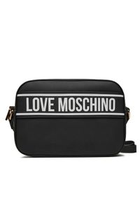 Love Moschino - LOVE MOSCHINO Torebka JC4208PP0HKG100A Czarny. Kolor: czarny. Materiał: skórzane