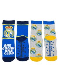 Real Madrid - Real Madryt skarpetki antypoślizgowe zimowe 2-pack wielokolorowe. Kolor: wielokolorowy. Sport: piłka nożna