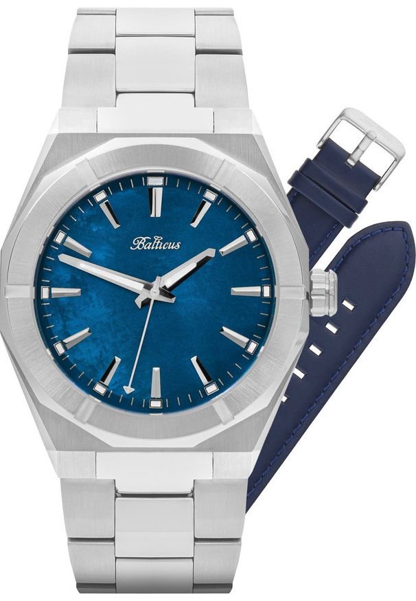 BALTICUS - Zegarek Balticus Zegarek damski Balticus BLT-BALSDLBM srebrny. Kolor: srebrny