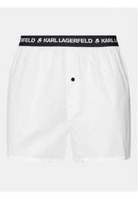 Karl Lagerfeld - KARL LAGERFELD Komplet 3 par bokserek Aop Woven Boxer Short (X3) 235M2108 Czarny. Kolor: czarny. Materiał: bawełna #3