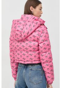 Pinko kurtka damska kolor różowy zimowa. Okazja: na co dzień. Kolor: różowy. Sezon: zima. Styl: casual #4