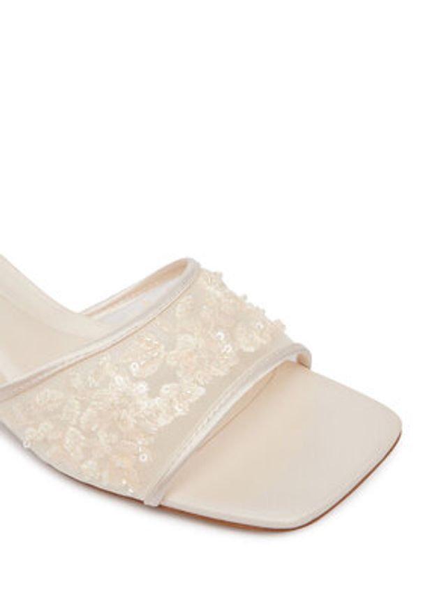 Aldo Klapki Cotera 14296231 Kremowy. Kolor: kremowy. Materiał: materiał