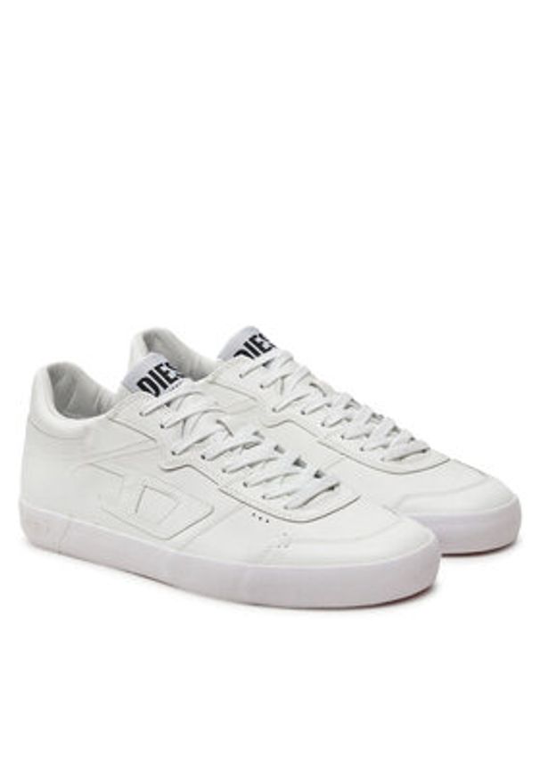 Diesel Sneakersy S-Leroji Y03336 PR030 T1003 Biały. Kolor: biały. Materiał: skóra