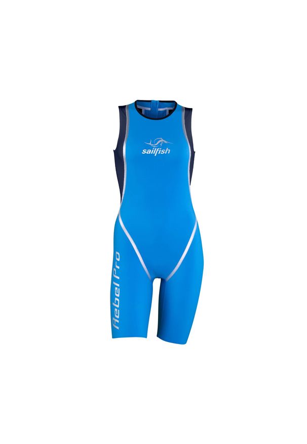 SAILFISH - Damski strój kąpielowy Rebel Pro 3 – wielokolorowy. Kolor: niebieski, wielokolorowy, czarny. Materiał: poliamid, elastan