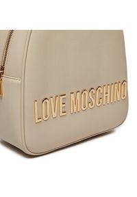 Love Moschino - LOVE MOSCHINO Plecak JC4197PP1LKD0110 Écru. Materiał: skóra #5