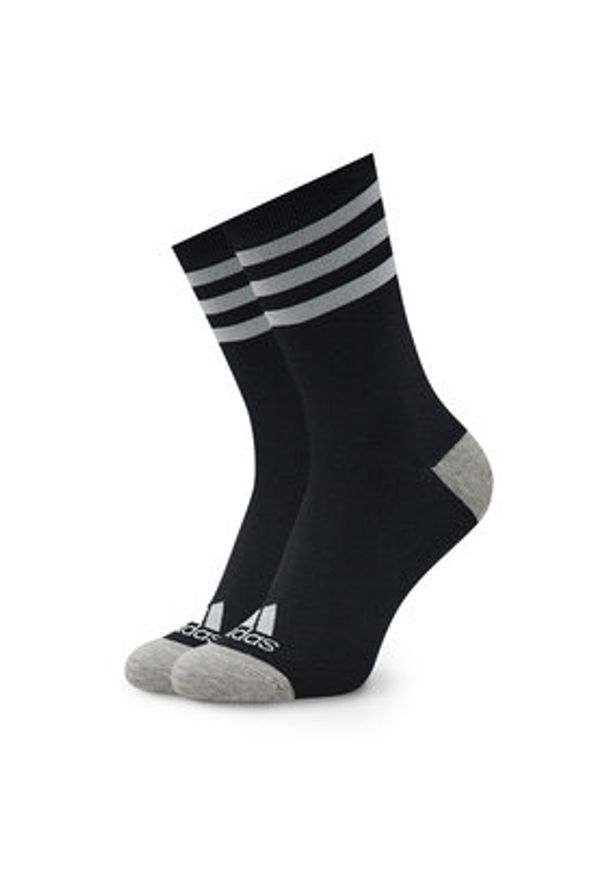 Adidas - adidas Zestaw 3 par wysokich skarpet unisex Graphic HN5736 Kolorowy. Kolor: czarny. Materiał: bawełna. Wzór: kolorowy