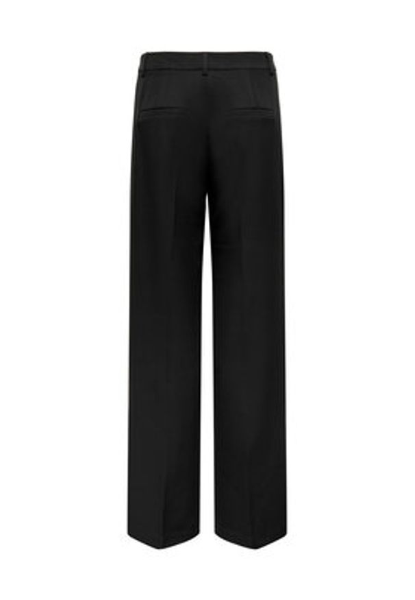 only - ONLY Spodnie materiałowe 15258191 Czarny Wide Leg. Kolor: czarny. Materiał: syntetyk