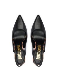 Just Cavalli Czółenka 80RA3S45 ZPB93 Czarny. Kolor: czarny. Materiał: skóra #2