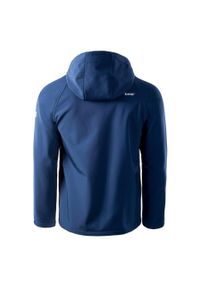 Hi-tec - Męska Kurtka Soft Shell Neti II. Kolor: niebieski. Sport: turystyka piesza