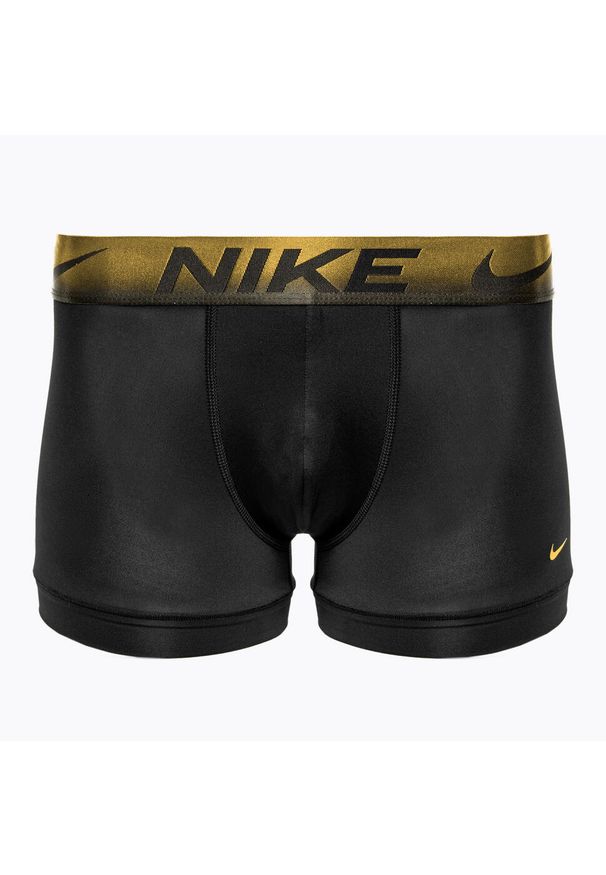 Bokserski męskie Nike Dri-Fit Essential. Kolor: brązowy, zielony, wielokolorowy. Technologia: Dri-Fit (Nike)