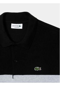 Lacoste Polo PH1470 Czarny Regular Fit. Typ kołnierza: polo. Kolor: czarny. Materiał: bawełna #4