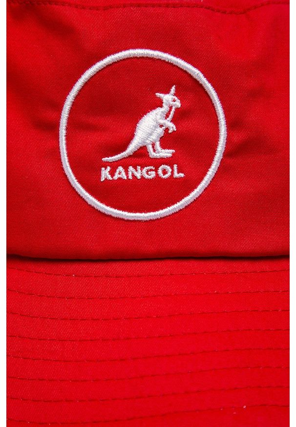Kangol - Kapelusz. Kolor: czerwony