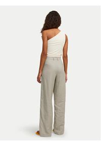JJXX Spodnie materiałowe Mary 12249985 Szary Regular Fit. Kolor: szary. Materiał: len, wiskoza