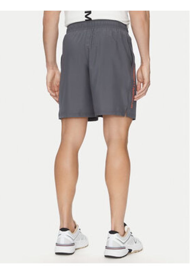 Under Armour Szorty sportowe Ua Woven Wdmk Shorts 1383356 Szary Loose Fit. Kolor: szary. Materiał: syntetyk