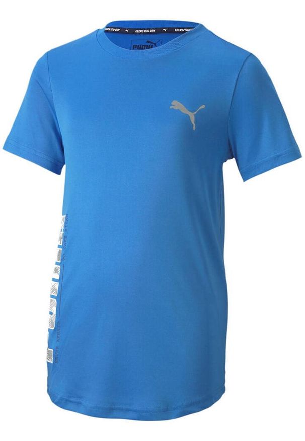 Dziecięce T-shirt Puma Sport - Komfort i wydajność. Kolor: wielokolorowy. Materiał: poliester