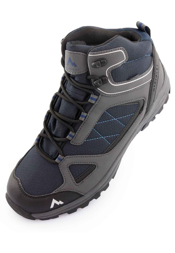 Under Armour - Męskie buty trekkingowe McKinley Aquabase - Komfort i Wydajność. Okazja: na spacer. Kolor: czarny, niebieski, wielokolorowy. Sport: bieganie, turystyka piesza