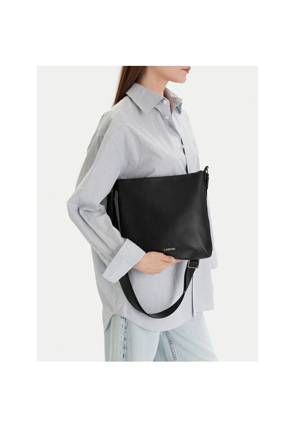 Torebka Lasocki. Kolor: czarny