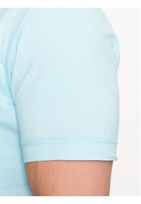 BOSS - Boss T-Shirt 50477433 Błękitny Regular Fit. Kolor: niebieski. Materiał: bawełna #4