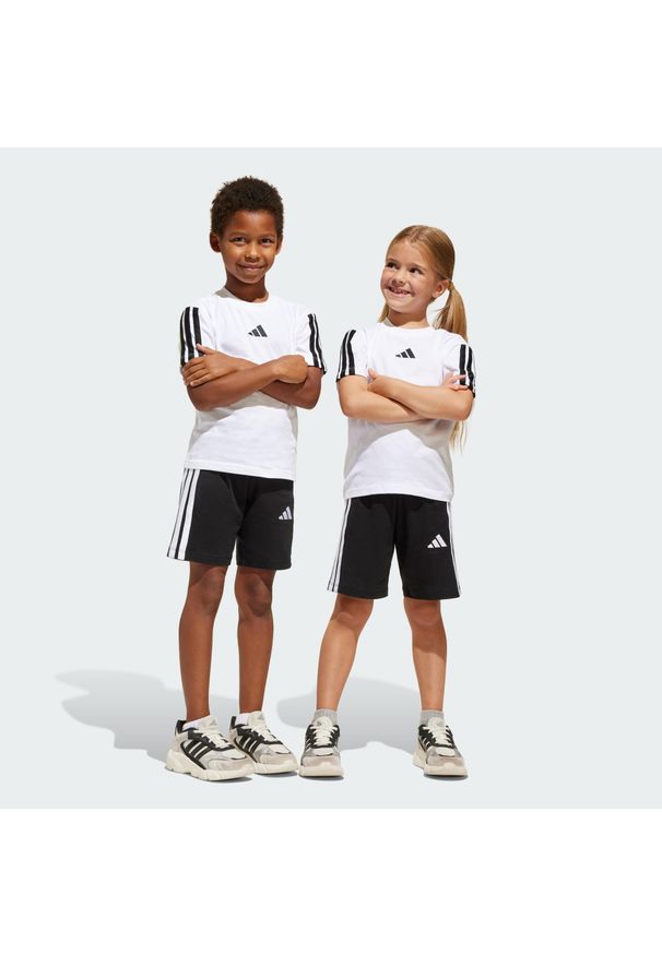 Adidas - Zestaw Essentials Tee Kids. Kolor: biały, wielokolorowy, czarny. Materiał: materiał