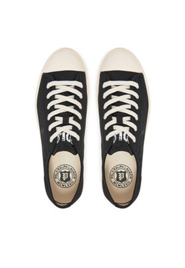 Polo Ralph Lauren Trampki Ayers Low Pp 809971290002 Czarny. Kolor: czarny. Materiał: materiał