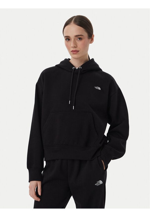 The North Face Bluza Tnf Essential Simple Dome Boxy Os NF0A8HBX Czarny Regular Fit. Kolor: czarny. Materiał: bawełna
