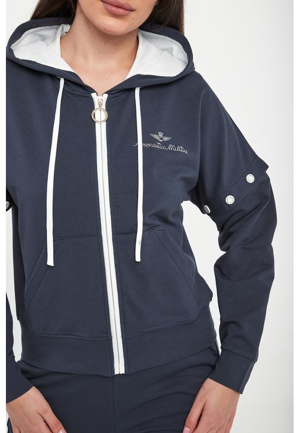 Aeronautica Militare - Bluza damska z odpinanymi rękawami AERONAUTICA MILITARE