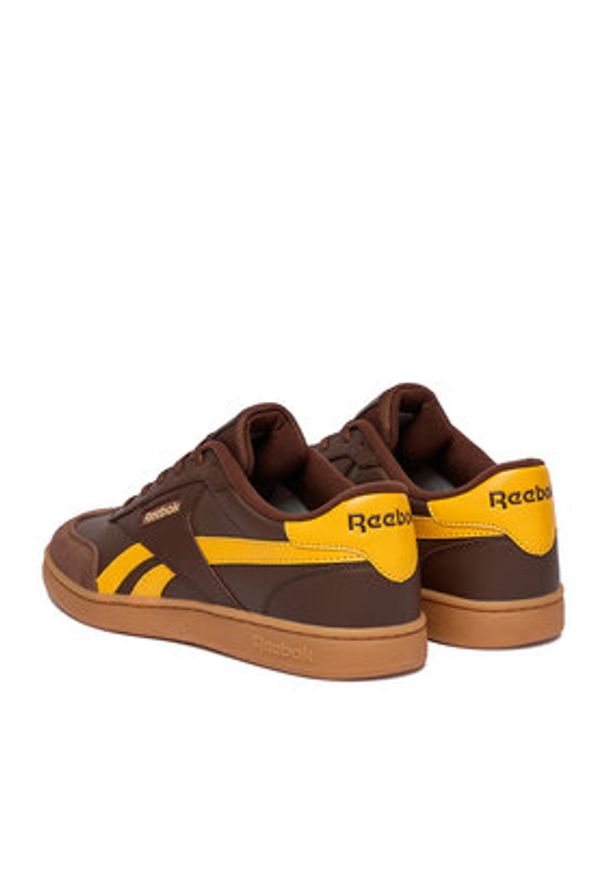 Reebok Sneakersy CEO-FORTE LOUNGER AR30252MEYT Brązowy. Kolor: brązowy. Materiał: skóra