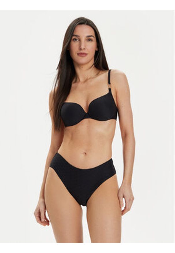 SELMARK - Selmark Góra od bikini BK017 Czarny. Kolor: czarny. Materiał: syntetyk