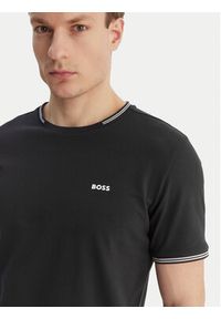 BOSS T-Shirt Taul 50521245 Granatowy Regular Fit. Kolor: niebieski. Materiał: bawełna #5