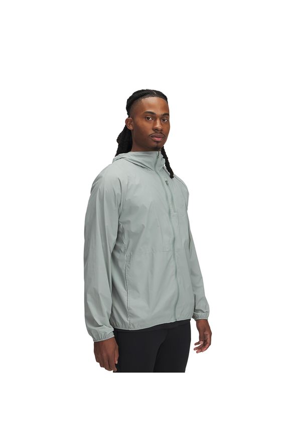 Kurtka do biegania męska Under Armour Launch Lightweight. Kolor: zielony. Sport: bieganie