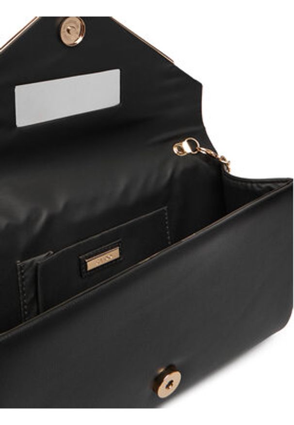 Aldo Torebka Serpante 14143590 Czarny. Kolor: czarny. Materiał: skórzane