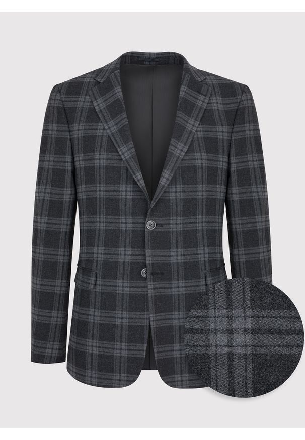 Pako Lorente - PAKO LORENTE – Marynarka garniturowa P22WF-3G-002-S-S. Materiał: jeans, poliester, elastan, wiskoza. Sezon: zima, jesień