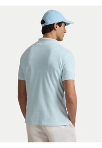 Polo Ralph Lauren Polo 710969626002 Błękitny Custom Slim Fit. Typ kołnierza: polo. Kolor: niebieski. Materiał: bawełna #3