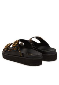 Pepe Jeans Klapki PLS90679 Czarny. Kolor: czarny. Materiał: skóra #6