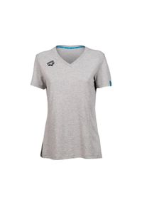 Koszulka damska na basen Arena Women`s Team T-Shirt Panel. Kolor: szary. Sport: pływanie #1