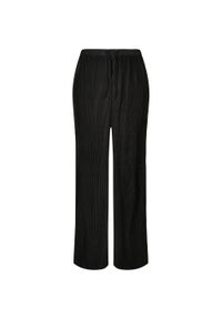 Urban Classics - Spodnie Damskie Plisse. Kolor: czarny. Długość: długie #1