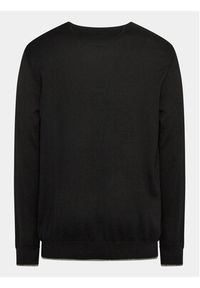 La Martina Sweter Wessel WMS016 YW025 Czarny Regular Fit. Kolor: czarny. Materiał: bawełna, syntetyk #2