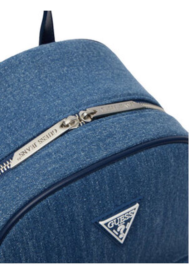 Guess Jeans Plecak CWBEO-GUESS-B-011-09 Niebieski. Kolor: niebieski. Materiał: materiał