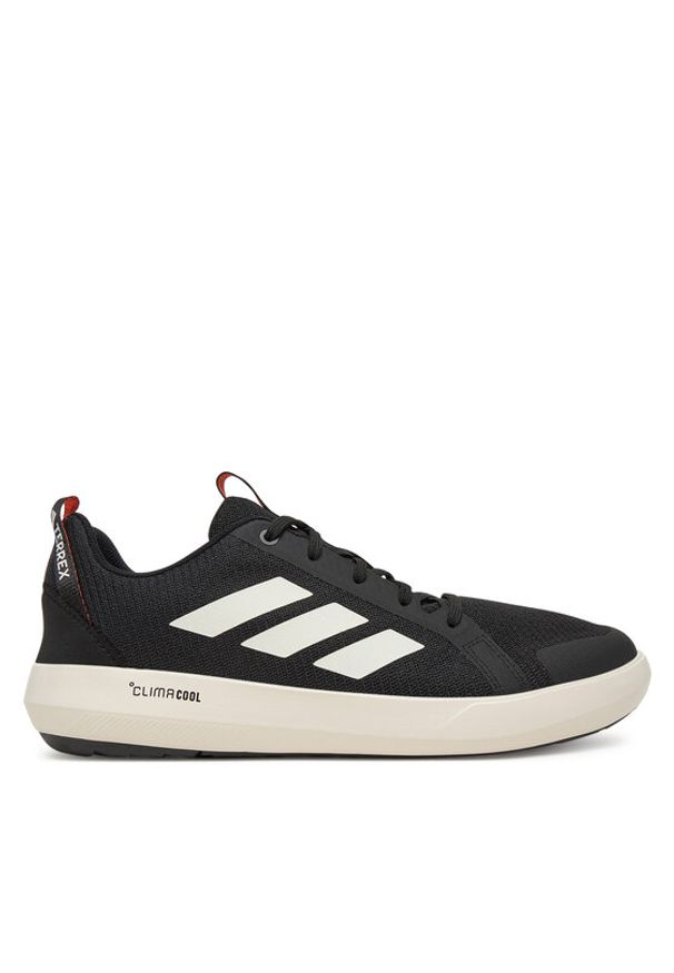 Adidas - adidas Trekkingi Terrex Boat Climacool JI3499 Czarny. Kolor: czarny. Materiał: materiał. Technologia: ClimaCool (Adidas). Model: Adidas Terrex. Sport: turystyka piesza