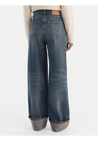 Tommy Jeans Jeansy Claire DW0DW22629 Granatowy Wide Leg. Kolor: niebieski #3