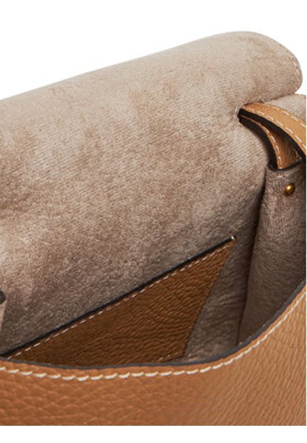 Gianni Chiarini Torebka Nicole BS 11335 TKL-NAETN Brązowy. Kolor: brązowy. Materiał: skórzane