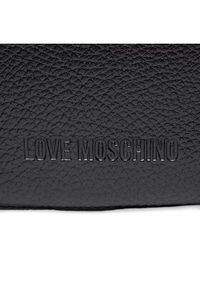 Love Moschino - LOVE MOSCHINO Torebka JC4018PP1ILT100A Czarny. Kolor: czarny. Materiał: skórzane