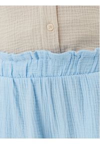 Vero Moda Szorty materiałowe Natali 10279687 Niebieski Baggy Fit. Kolor: niebieski. Materiał: bawełna