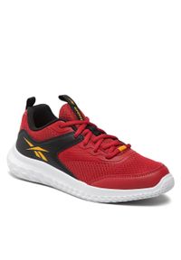 Buty Reebok Rush Runner 4.0 GW1245 Flasrd/Cogold/Cblack. Kolor: czerwony. Materiał: materiał #1