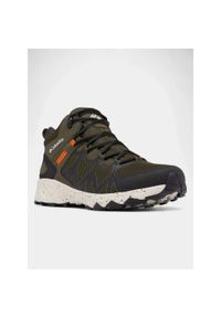 columbia - Buty turystyczne męskie Columbia Peakfreak II Mid Outdry. Kolor: zielony. Sport: turystyka piesza