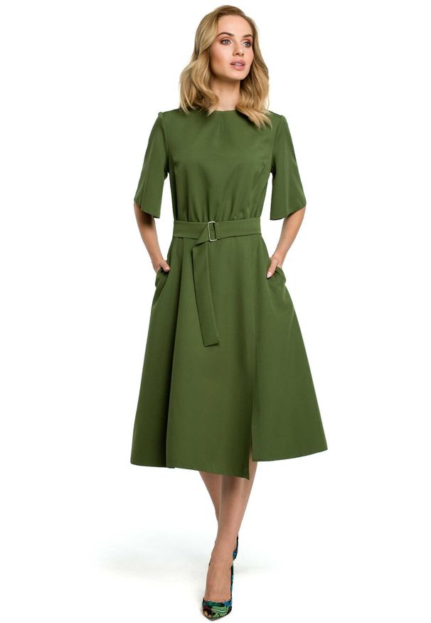 Sukienka MOE rozkloszowana, elegancka