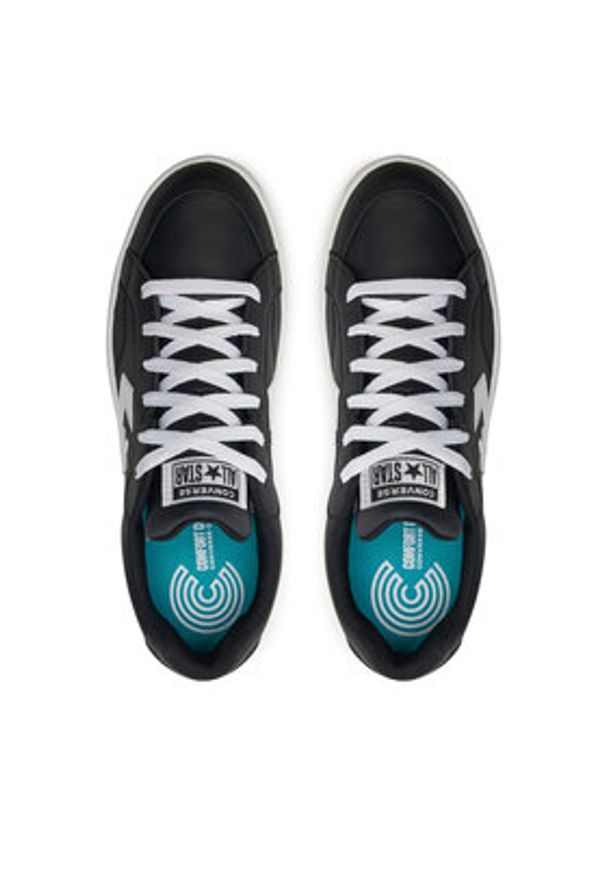 Converse Sneakersy Pro Blaze V2 Leather A06630C Czarny. Kolor: czarny. Materiał: skóra