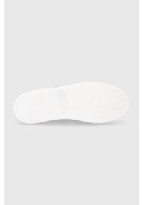 Desigual tenisówki x Disney damskie kolor biały. Nosek buta: okrągły. Kolor: biały. Materiał: guma. Wzór: motyw z bajki